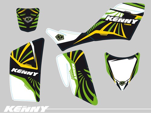 Kit déco quad kenny - kenny, kawasaki