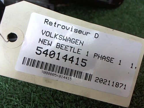 Retroviseur droit volkswagen - retroviseur,