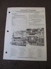 VW TYPE 2 BUS  TYPE 3 TYPE 4 411 412  AUTOMATIC TRANSMISSION SERVICE GUIDE