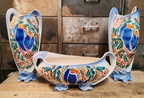 Garniture cheminée paire - garniture, de