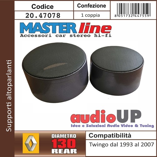 Supports haut parleurs - 130, mm