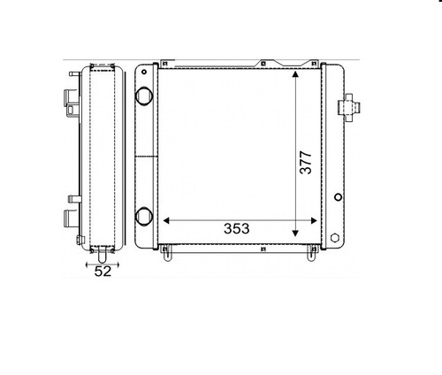 Radiator for goldoni aster - ,