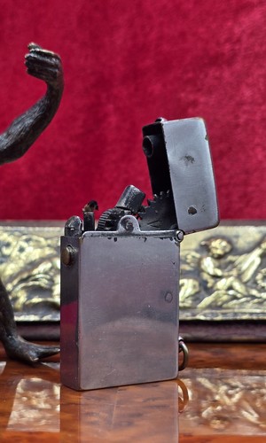 Briquet ancien vintage petrol - ancien,