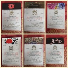 Lot de 16 Etiquettes Château