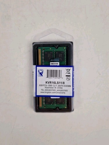 Kingston ram 8go - 1600mhz, ddr3l