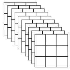 10PCS Panneaux Muraux R??sistants ?? l'Humidit?? pour Cuisine Salle de Bain Inst