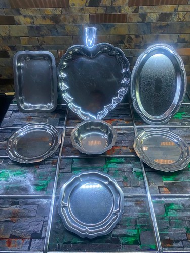 Lot plats plateaux - et, de