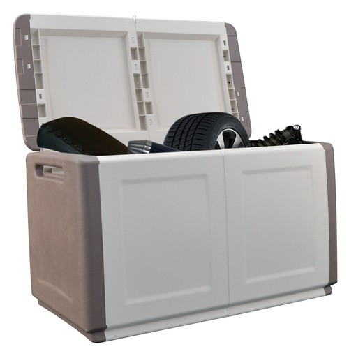 Coffre rangement 230l - coffre, beige