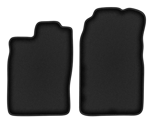 Tapis avant velours noirs