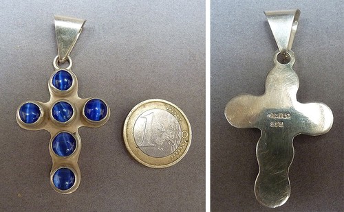 Croix pendentif argent - croix,