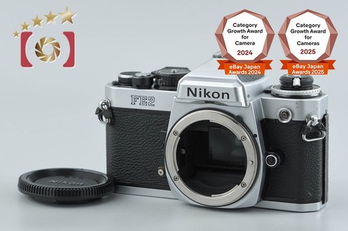 Nikon fe2 silver 35mm slr - nikon,