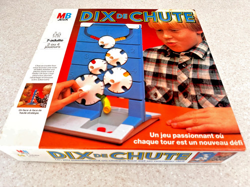 Jeu société dix chute - jeu, de