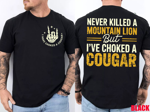 Never killed mountain lion - a,