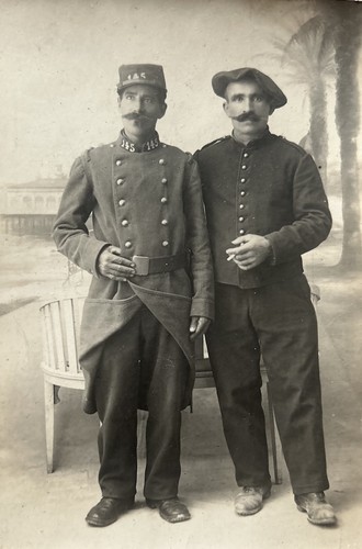 Photo poilu prisonnier - prisonnier, guerre