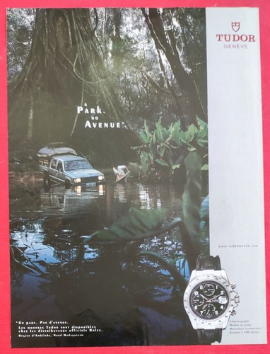 Publicité presse montre - de,