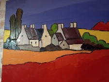 Tableau, huile sur toile