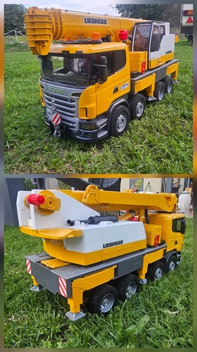 Grue mobile miniature sur