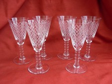 SEVRES,SERIE DE 6 VERRES A VIN