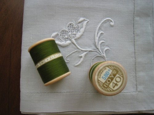 Dmc bobines bois ancien - ,