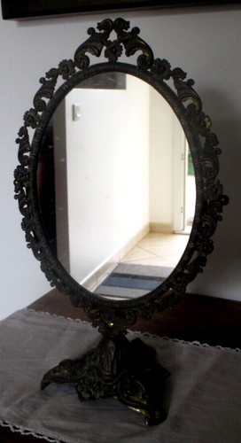 Ancien miroir psyché - ancien,