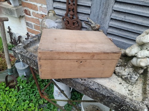 Ancienne boîte bois - bois, /