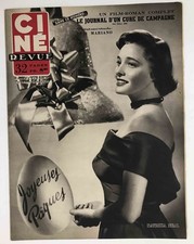 ►CINE REVUE n°12/1951-PATRICIA NEAL-BOURVIL-SUPERMAN-FEUILLERE-LUIS MARIANO