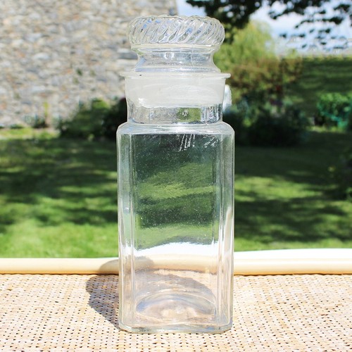 Ancien grand bocal pot - ancien,