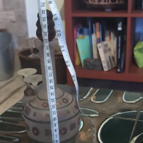 Carafe verre dépoli - carafe,