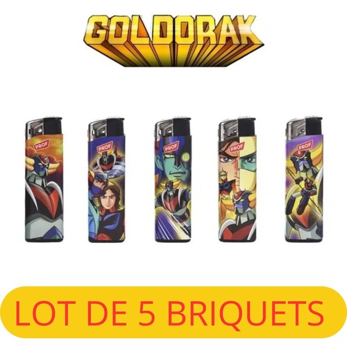 Goldorak lot 5 briquets - goldorak,