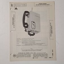 SAMS PHOTOFACT SERVICE MANUAL 526-6 RADSON RT-70A RT-75A RP-115 RP-612