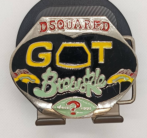 Dsquared2 vintage belt - dsquared2, buckle