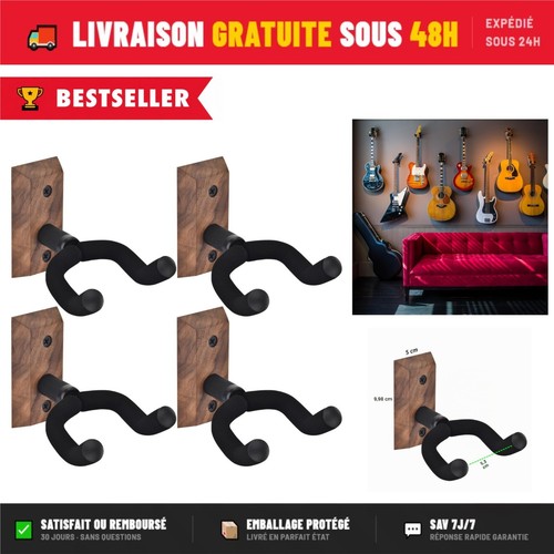 Support mural guitare - lot, de
