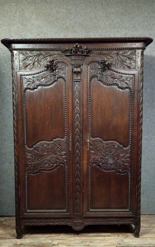Grande armoire normande - grande, de