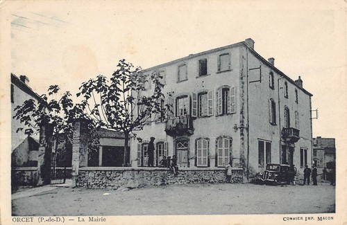 Cpa orcet mairie - 63,