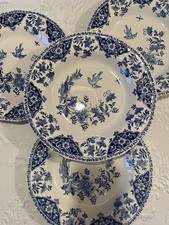 4 Assiettes Creuses Gien