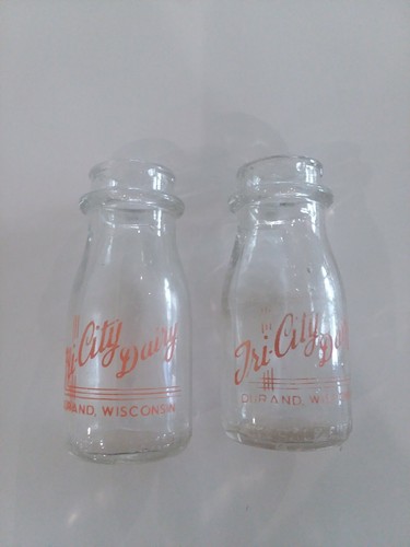 Vintage half pint milk - half,