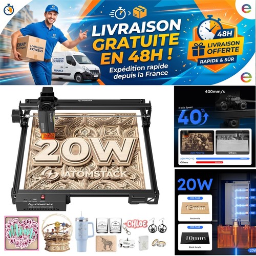 Graveur laser atomstack a20 - graveur,