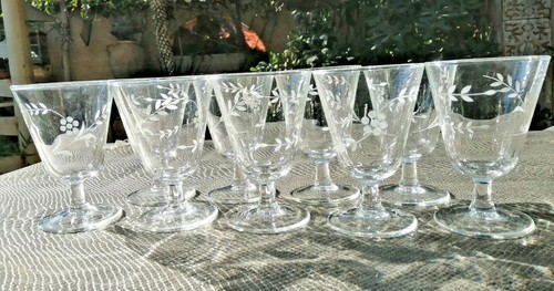Lot neuf verres apéritif - neuf,