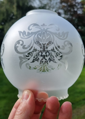 Ancien petit globe cristal - petit,