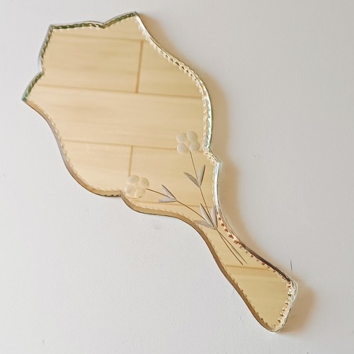 Petit miroir ancien face - ancien,