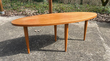 Table basse ovale vintage
