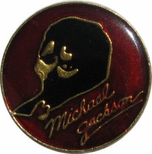 Michael Jackson Pins PORTRAIT Badge Pin Collection