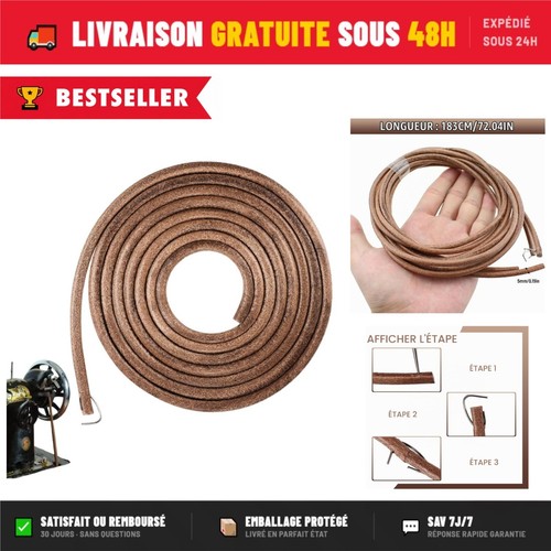 Courroie machine coudre - machine, en