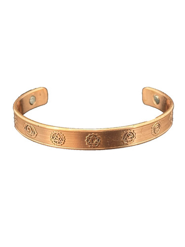 Bracelet magnétique cuivre - bracelet, en