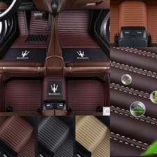 For Maserati Levante Grecale Waterproof Luxury Car Floor Mats Carpet Liner Pads