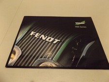 FENDT  900  SERIES  TRACTORS,  LIT # FT01494  (02) 10)