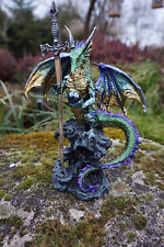 87009 B   FIGURINE DRAGON VERT