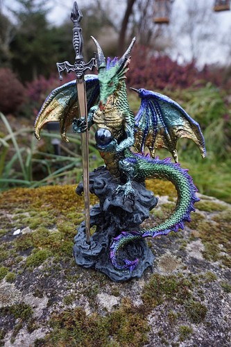 87009 figurine dragon - ,