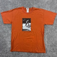 Vintage Gary Fisher Mountain Biking Shirt Mens Large Orange Bicycle Off Road