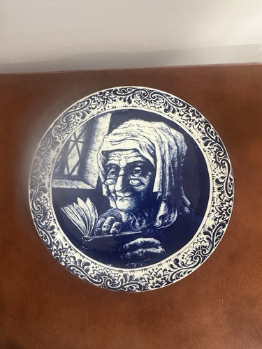 Boch belgium vintage plate - belgium,